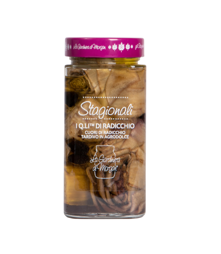 Sweet and sour Q.li di Treviso in oil