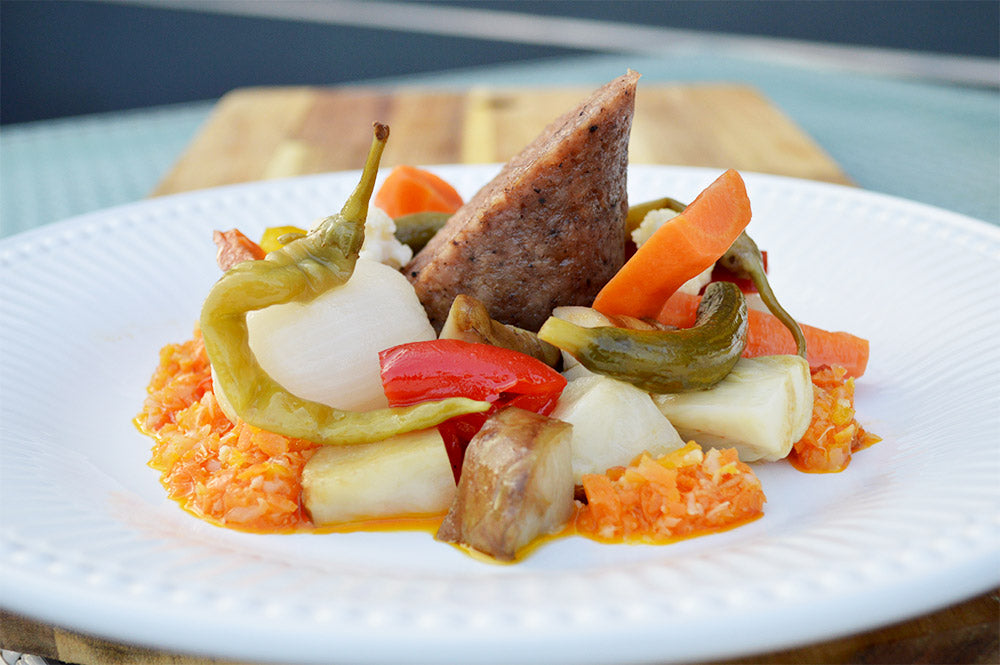 Il cotechino abbraccia Giovanni